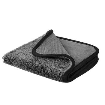  темно-серый Мощное впитывающее полотенце для чистки и ухода за автомобилем Быстросохнущая ткань Легко чистить автомобильные тряпки