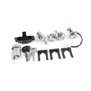 Цилиндр и ключ автомобильного замка для Mitsubishi Pajero Shogun Montero MK2 V31 V32 MR259744