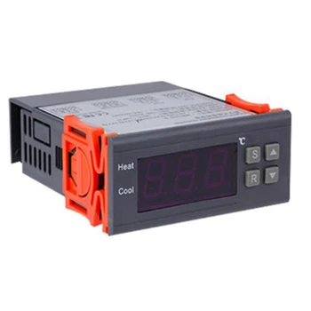 Цифровой регулятор температуры -99-400 градусов PT100 M8 Датчик термопары Встроенный термостат Переключатель 220 В