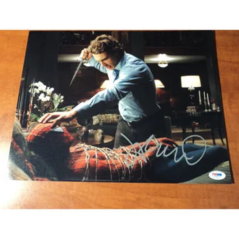 Человек-паук Джеймс Франко с подписью Тоби Магуайра Фотография с прикрепленным сертификатом