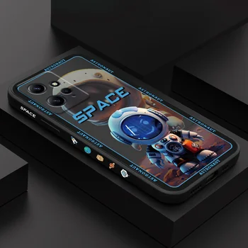 Чехол для телефона патрульных астронавтов для Xiaomi Redmi Note 12 11 11S 10 10T 10S 9 9S 8 7 Pro Plus 4G 5G Жидкий силиконовый чехол