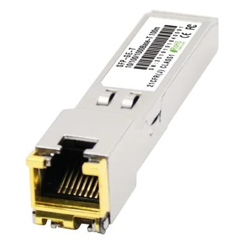 1.25G SFP RJ45 Модуль 1000 Мбит/с SFP на RJ45 Медный SFP приемопередатчик, совместимый с коммутатором Cisco Mikrotik TP-Link Gigabit Ethernet Изображение 2