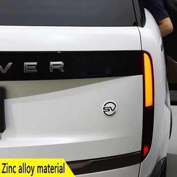 1 шт. Применимо Спортивная версия Range Rover представительского класса, модифицированная версия для создания автомобильной наклейки SV, наклейка SVR в сетевом теге Изображение 2