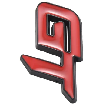 3d gt логотип авто наклейка модный авто декор наклейка для ford mustang focus 2 3 Fiesta Ranger Mondeo Mk2 красный + черный Изображение 2