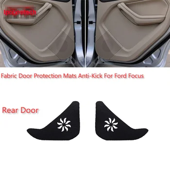 4 шт. Тканевые коврики для защиты дверей Декоративные накладки с защитой от ударов для Ford Focus Изображение 2