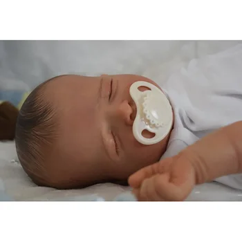 50 см NewBorn Baby Reborn Luisa Реалистичный 3D тон кожи видимые вены с росписью Прическа Арт Кукла Подарки для девочек Детская игрушка Изображение 2