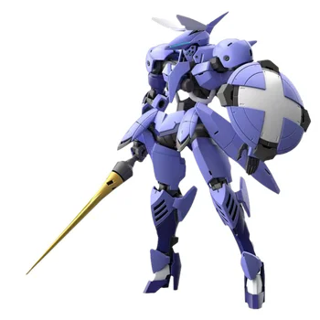 Bandai Оригинальная Gundam Аниме Фигурка HG IBO 1/144 Gundam Sigrun Фигурка Сборка Модель Игрушки Коллекционные для детей Подарки Изображение 2