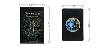 Clair De Lune Lenormand Tarot Deck Английская версия игральная карта настольная игровая карта Изображение 2