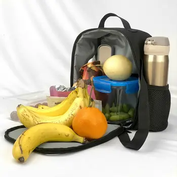  Custom Multi Stem Bird Lunch Bag Женский холодильник Термоизолированный ланч-бокс для детской школы Изображение 2
