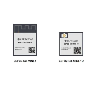 ESP32 WiFi Беспроводной модуль 2,4 ГГц Двухъядерный 4 МБ 8 МБ 16 МБ MCU для датчика IoT Домашняя промышленная автоматизация ESP32-S3-MINI Изображение 2