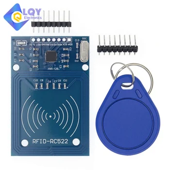 LQY RFID модуль RC522 Комплекты 13,56 МГц 6 см с тегами SPI Запись и чтение для Arduino Изображение 2