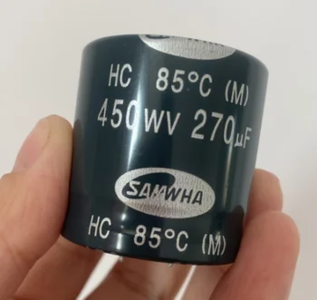 samwha конденсатор электролитический холодильник запасные части 270 мкФ 450 Вт для машины осветительного оборудования Изображение 2