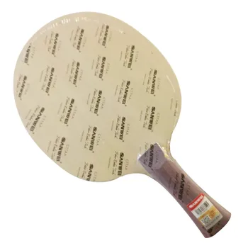 Sanwei 502E 502 E 502-E 502-E 5 деревянных + 2 мягких карбоновых лезвия для настольного тенниса для ракетки для пинг-понга с бесплатным чехлом Изображение 2