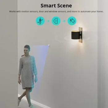 SONOFF MINIR4M WiFi Smart Switch Умный домашний выключатель Отсоединить реле Совместимость с eWeLink Голосовое управление Alexa Google Assistant Изображение 2