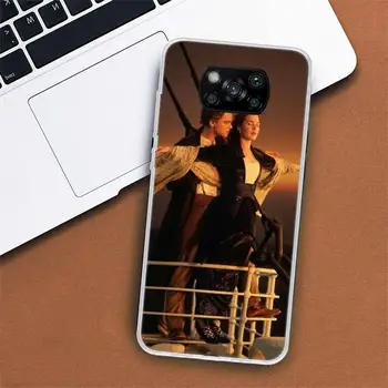 Titanic Movie Rose Jack Чехол для телефона Xiaomi Poco X3 GT X5 X4 NFC M4 Pro M3 M2 F3 F2 F1 Mi Note 10 A3 A2 Lite A1 CC9E Fundas Изображение 2
