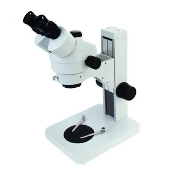 Zoom 7X-45X Бинокулярный стерео зум-микроскоп Промышленный микроскоп Микроскоп для проверки печатных плат Изображение 2