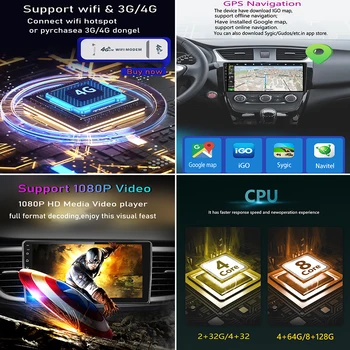 Автомагнитола Wireless Carplay Andriod13 для Honda Accord 9 2.4L 2.0L 2012 - 2018 Мультимедийный плеер Авто стерео DVD GPS Навигация Изображение 2