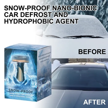 Автомобильная уборка снега Гидрофобное нанопокрытие Автомобильная уборка снега подходит для дождливой, снежной и илистой среды Изображение 2
