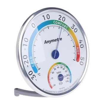  Бытовой аналоговый термометр Гигрометр Внутренний измеритель влажности наружной температуры Изображение 2