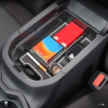  Лоток органайзера для консоли автомобиля для Toyota RAV4 2019 2020 2021 Аксессуары Вставка Центральный подлокотник Ящик для хранения Изображение 2