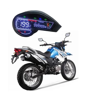 Мотоциклетный светодиодный цифровой спидометр для Honda NXR150 NXR125 Bros 2003-2014 Цифровой светодиодный одометр Тахометр XR150 GY200 Изображение 2