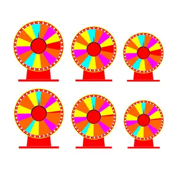 Настольное призовое поворотное колесо для Carnival Fortune Game Gathering Изображение 2