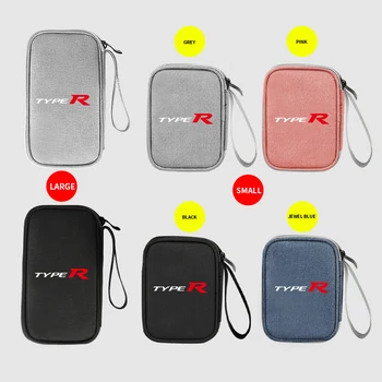 Новая мода автомобильный брелок водительские права телефон сумка для наушников USB-кабель коробка для хранения для volvo S80L XC60 XC90 S40 S60 Rdesign Изображение 2