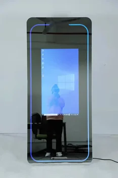 новая складная портативная зеркальная селфи умная сенсорная волшебная зеркальная фотобудка Изображение 2
