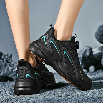 Обувь для мужчин 2023 года Бренд 2023 Крестообразная мужская вулканизированная обувь Мода Шитье Горячая распродажа Круглый носок Повседневные На открытом воздухе Дышащие кроссовки Изображение 2