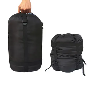 Открытый водонепроницаемый компрессионный спальный мешок Кемпинг Путешествия Дрифт Походная сумка Спортивный чехол Удобный легкий пакет для хранения Изображение 2