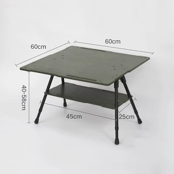 Открытый портативный тактический стол для пикника Кемпинг Складной многофункциональный стол IGT Складной стол для пикника на открытом воздухе Новый Изображение 2