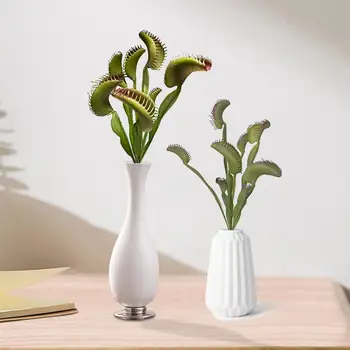  Практичное искусственное растение Экологически чистое реалистично выглядящее простое в уходе искусственное растение для спальни Изображение 2