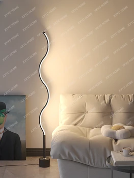 Прикроватная лампа Спальня Вертикальный торшер Гостиная Атмосфера дивана Угловая лампа Advanced Sense Изображение 2