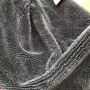  темно-серый Мощное впитывающее полотенце для чистки и ухода за автомобилем Быстросохнущая ткань Легко чистить автомобильные тряпки Изображение 2