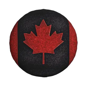 Флаг Канады Чехол на запасное колесо для Toyota RAV4 Prado Maple Leaf Jeep RV SUV 4WD 4x4 Аксессуары для автомобиля 14