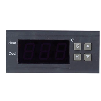 Цифровой регулятор температуры -99-400 градусов PT100 M8 Датчик термопары Встроенный термостат Переключатель 220 В Изображение 2