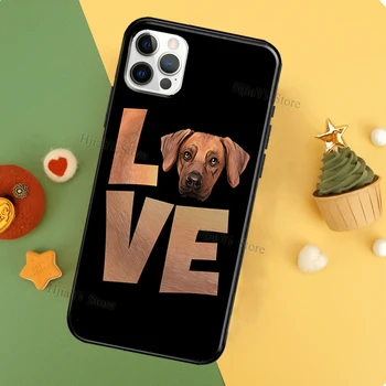 Чехол для собаки родезийского риджбека для Apple iPhone 13 12 Mini 11 14 Pro Max XS X XR 6S 7 8 Plus 5S SE 2020 Чехол для телефона Изображение 2