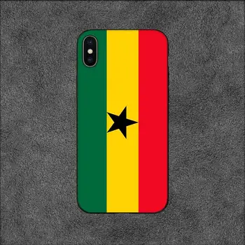 Чехол для телефона с флагом Ганы для iPhone 11 12 Mini 13 Pro XS Max X 8 7 6s Plus 5 SE XR Shell Изображение 2